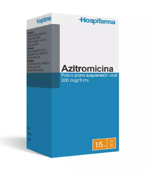 Azitromicina 200mg/5ml 15 ml